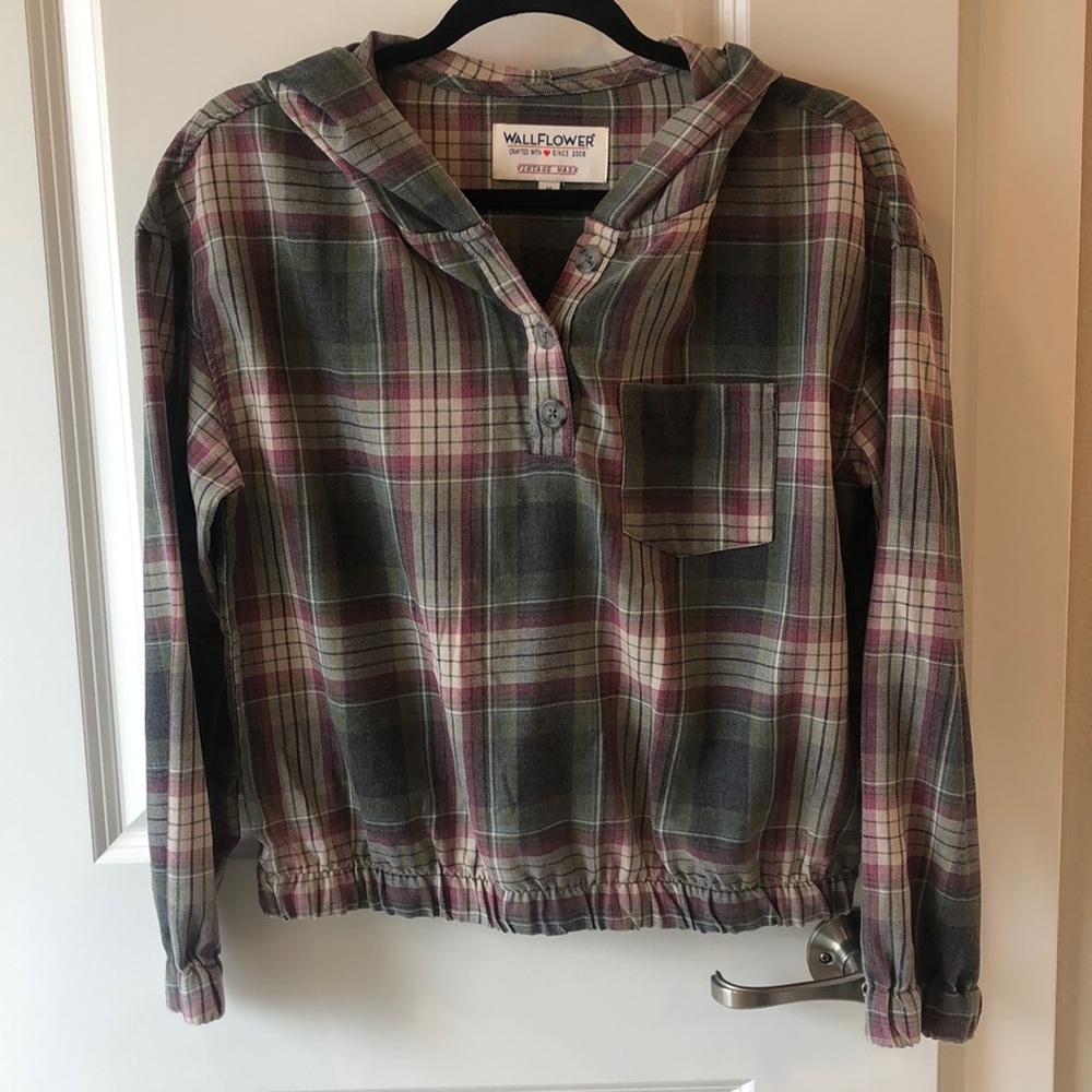 Plaid Sweatshirt